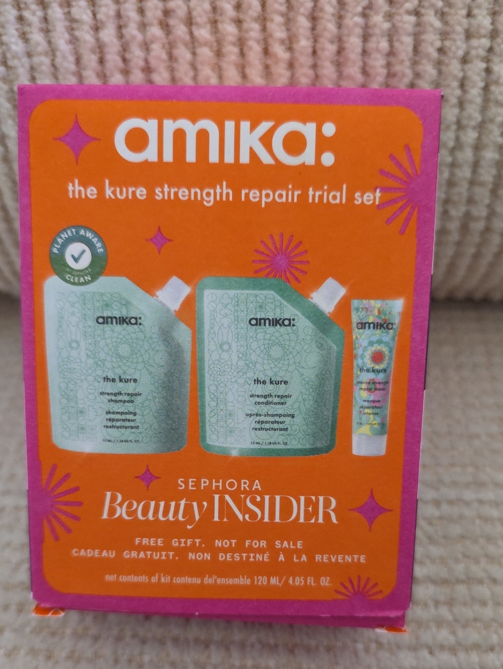 amika the kure strength repair trial set - Sample Set